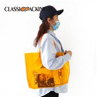 Clear Jelly Shoulder Transparent Tote Bags Bulk