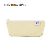 Stylish Simple Canvas Zipper Makeup Bags Wholesale