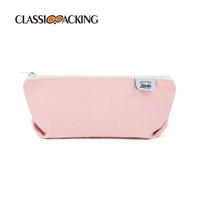Stylish Simple Canvas Zipper Makeup Bags Wholesale