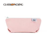 Stylish Simple Canvas Zipper Makeup Bags Wholesale