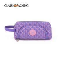 Printed Canvas Cosmetic Bag With Handle