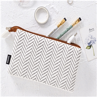 Extra Large Canvas Makeup Bag