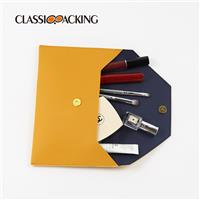 Yellow Envelope Cosmetic Bag