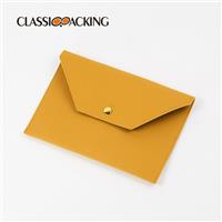 Yellow Envelope Cosmetic Bag