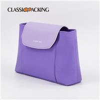 Purple Cover Cosmetic Bag