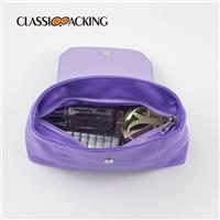 Purple Cover Cosmetic Bag