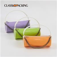 Double Handle Cylinder Cosmetic Bag