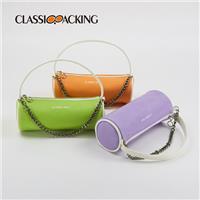 Double Handle Cylinder Cosmetic Bag