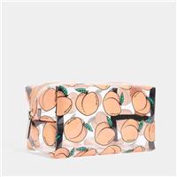 Peachy Clear Custom Logo Makeup Bags Bulk