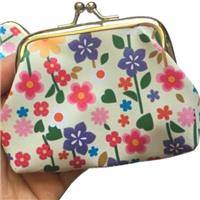 Lovely Flowers Pattern Coin Pouch Bulk