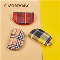 Burberry Inspired Plaid Wholesale Coin Pouch