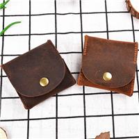 Classic Design Leather Coin Purse 