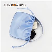 Drawstring Satin Cosmetic Bag  