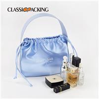Drawstring Satin Cosmetic Bag  