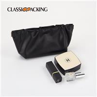 Black Boat Shape Bulk Customized Makeup Bags