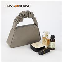 Leather Satchel Large Capacity Bulk Makeup Pouches