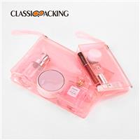 Pink Special Clear Bulk Customized Makeup Bags