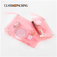 Pink Special Clear Bulk Customized Makeup Bags
