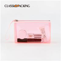 Pink Special Clear Bulk Customized Makeup Bags