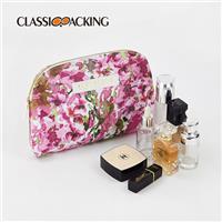 Flower Print Customizable Toiletry Bag