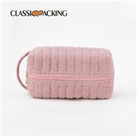 Towel Cloth Quilting Custom Makeup Bags Wholesale