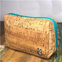 Organic Eco-Friendly Cork Makeup / Wash Bags