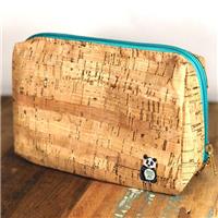 Organic Eco-Friendly Cork Makeup / Wash Bags