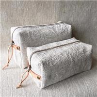 Recycled Wholesale Cosmetic Bags - 100% High Quality Natural Linen