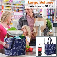 Recycling Tote Bags Wholesale with Long Handle