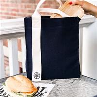 Wholesale Blue Tote Bags With White Strap