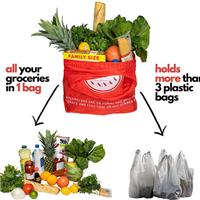 Reusable Shopping Bags | Made from Recycled Plastic