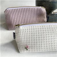 Trendy Waffle Eco Cosmetic Bags Wholesale