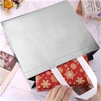 Sliver Non Woven Shopping Bags Wholesale