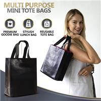 Black Reusable Non Woven Bags Wholesale 