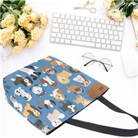 Animal Dogs Cotton Tote Bags Wholesale