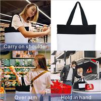 Three-Tone Cotton Tote Bags Wholesale