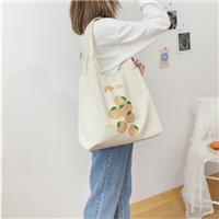 Fruit Print Wholesale Cotton Grocery Bags 