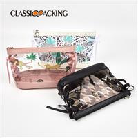 Ribbons PVC Wholesale Makeup Bag