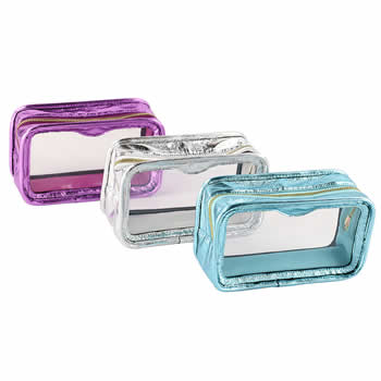 Clear Cosmetic Bags Wholesale