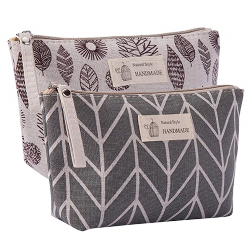 Wholesale Canvas Makeup Bags