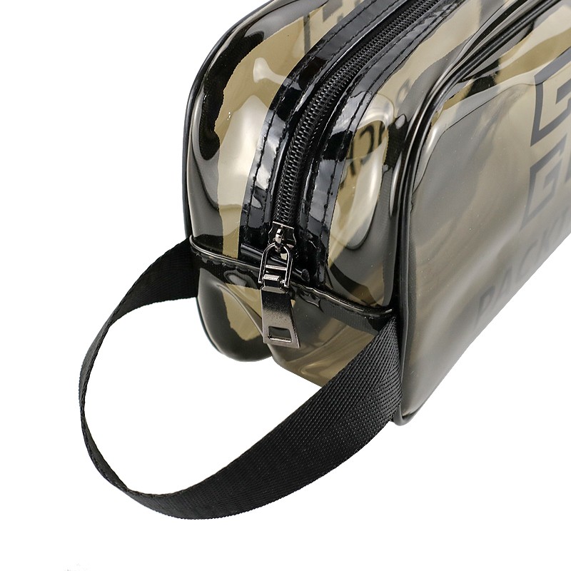 Mens Clear Toiletry Bag