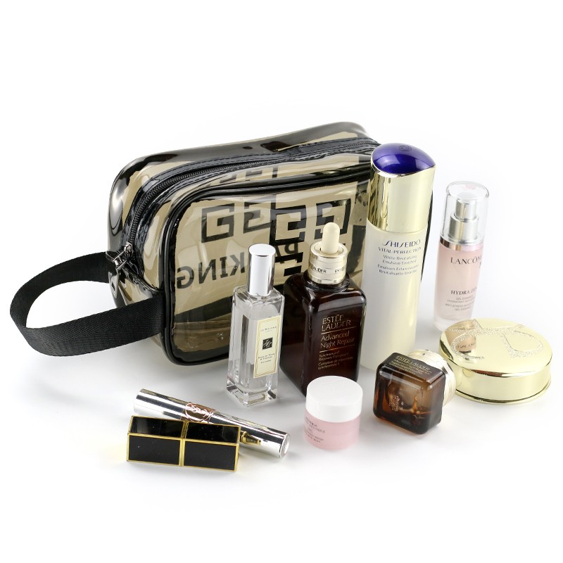 Mens Clear Toiletry Bag