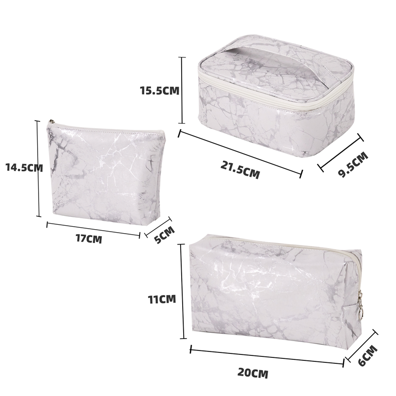 marble cosmetic organizer