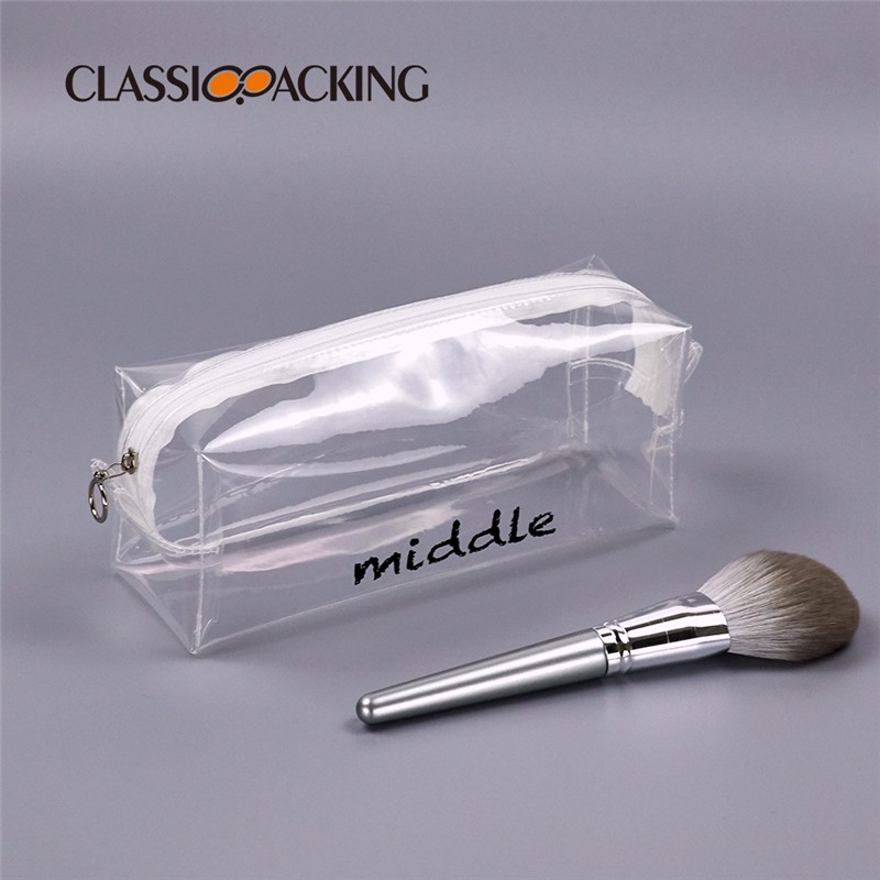 Clear Zip Makeup Bag