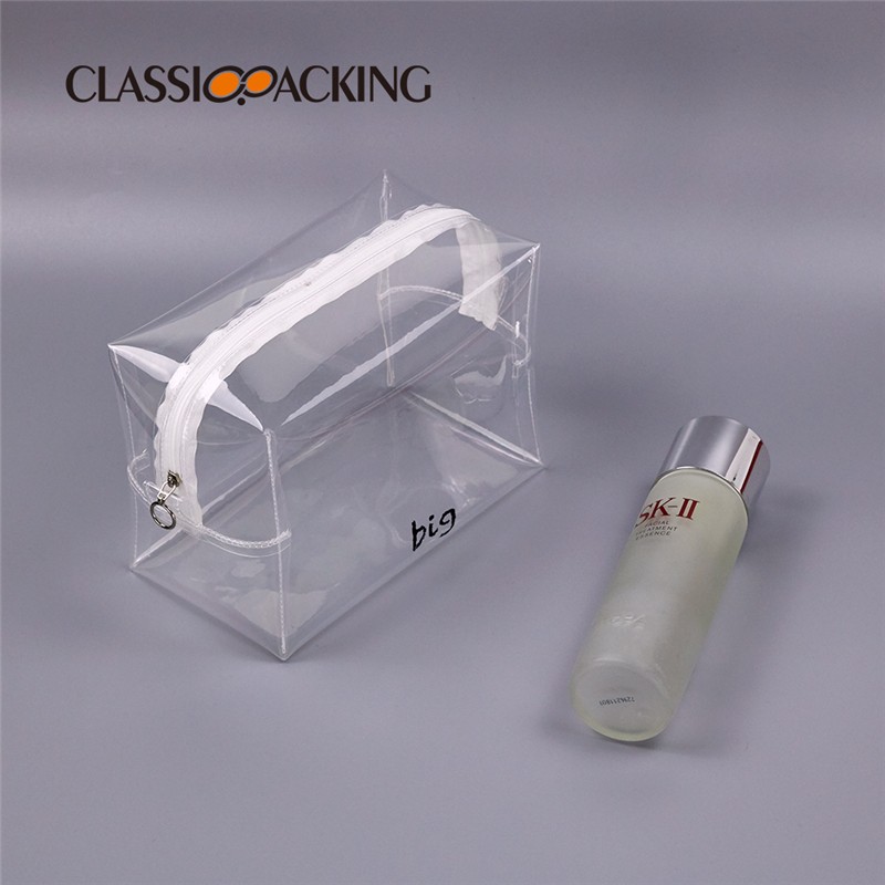 Clear Zip Makeup Bag