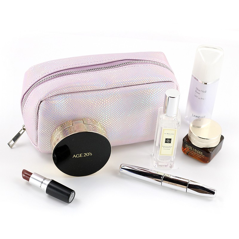 travel glitter makeup bag