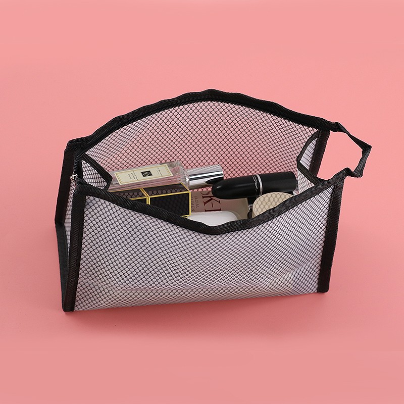 small mesh makeup bag