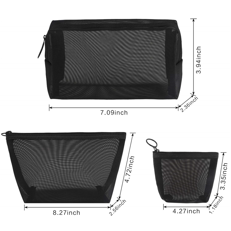 Mesh Cosmetic Pouch