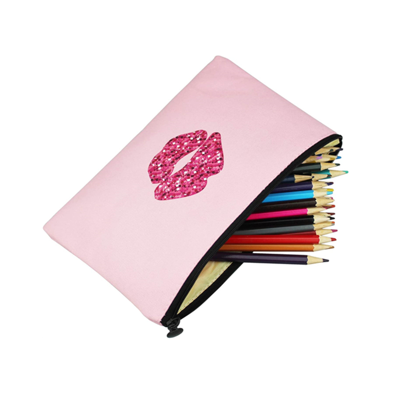 lips print makeup bag wholesale