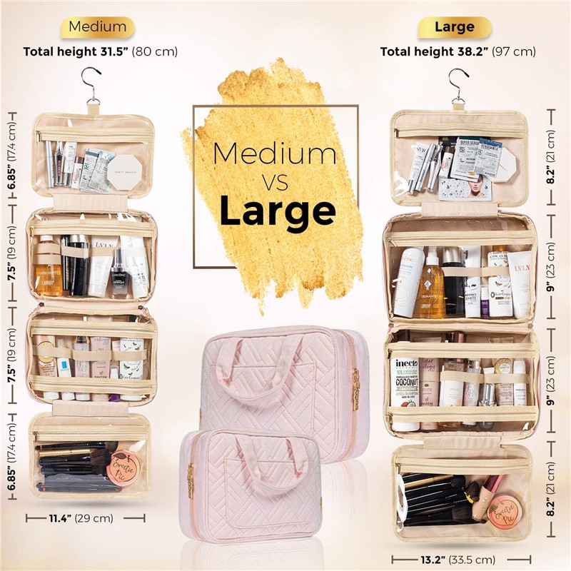 toiletry bag hanging organizer